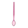 Pink Plastic Sundae Spoons - Set of 6