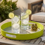 Mimo Stripe Tray With Handles