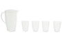 Romm 2.2L Plastic Pitcher With 4 Cups
