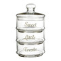 Stackable 3pc Storage Jar