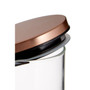 Freska Rose Gold Lid Storage Jar - 950ml