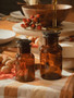 Apothecary Small Amber Glass Bottle