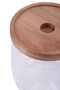 Tromso Glass Storge Jar with Acacia Lid 860 ml
