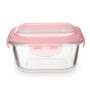 Freska 800ml Square Glass Container