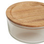 Freska 850ml Glass Container With Acacia Lid