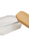 Freska 370ml Glass Container With Bamboo Lid