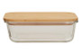 Freska Glass Container with Bamboo Lid 1040ml