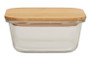 Freska 800ml Glass Container With Bamboo Lid