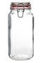 Luca Deli 2000ml Airtight Glass Storage Jar