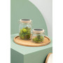 Appert Medium Storage Jar with Pine Wood Lid