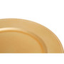 Dia Gold Charger Plate with Round Dots