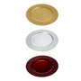 Red Pebble Effect Charger Plate