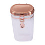 Gozo Canister With Copper Lid - 0.75Ltr
