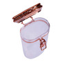 Gozo Canister With Copper Lid - 0.75Ltr
