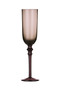 Tessa Set Of Four Purple Champagne Glasses