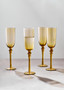 Set Of Four Tessa Champagne Glasses