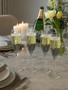 Set Of Four Apollo Champagne Glasses