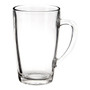 Clear Tall Glass Mugs - Set of 4