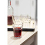 Set of 4 Luxor Clear Glass Tumblers - 360ml
