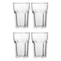 Euri Set of Four Clear Glass Tumblers 500ml