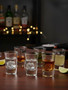 Euri Set Of 6 Clear Shot Glasses 35ml