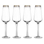 Set Of Four Charleston Champagne Glasses