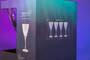 Aurora Set of 4 Lustre Champagne Glasses