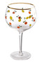 Mila Set Of 2 Citrus Design Gin Glasses