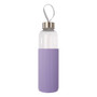 Mimo Glass Mug with Purple Silicone Sleeve
