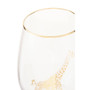 Giraffe Stemless Wine Glass