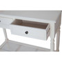 Heritage Antique White 2 Drawer Console Table