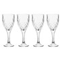 Beaufort Crystal Wine Glasses Set of Four
