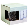Fleur Set Of Four Blue Highball Glasses