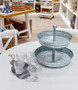 Fleur Set Of Four Clear Glass Tumblers