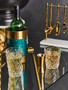 Fleur Set Of Four Clear Glass Tumblers