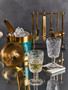 Fleur Set Of Four Clear Wine Glasses