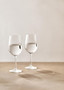 Ada Set of Four Crystal Wine Glasses