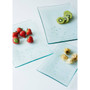 Etched Line Large Glass Plate