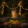 Felicity All Things Grow Glass Lantern