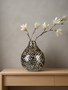 Occo Mosaic Shell Inlay Bottle Vase