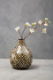 Occo Mosaic Shell Inlay Bottle Vase