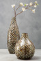 Occo Mosaic Shell Inlay Bottle Vase