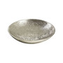 Large Nickel Finish Bowl