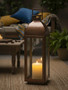 Ravi Large Lantern with Copper Finish