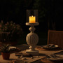 Bati Mango Wood Carved Candle Holder