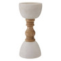 Sena Candle Holder with Decorative Stem
