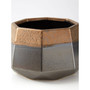 Jet Large Metallic Planter Jet Large Metallic Planter