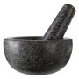 Speckled Charcoal Tall Mortar and Pestle