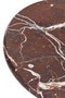 Salmo Red Marble Round Chopping and Serving Board