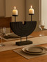 Lacuna Two Candle Holder